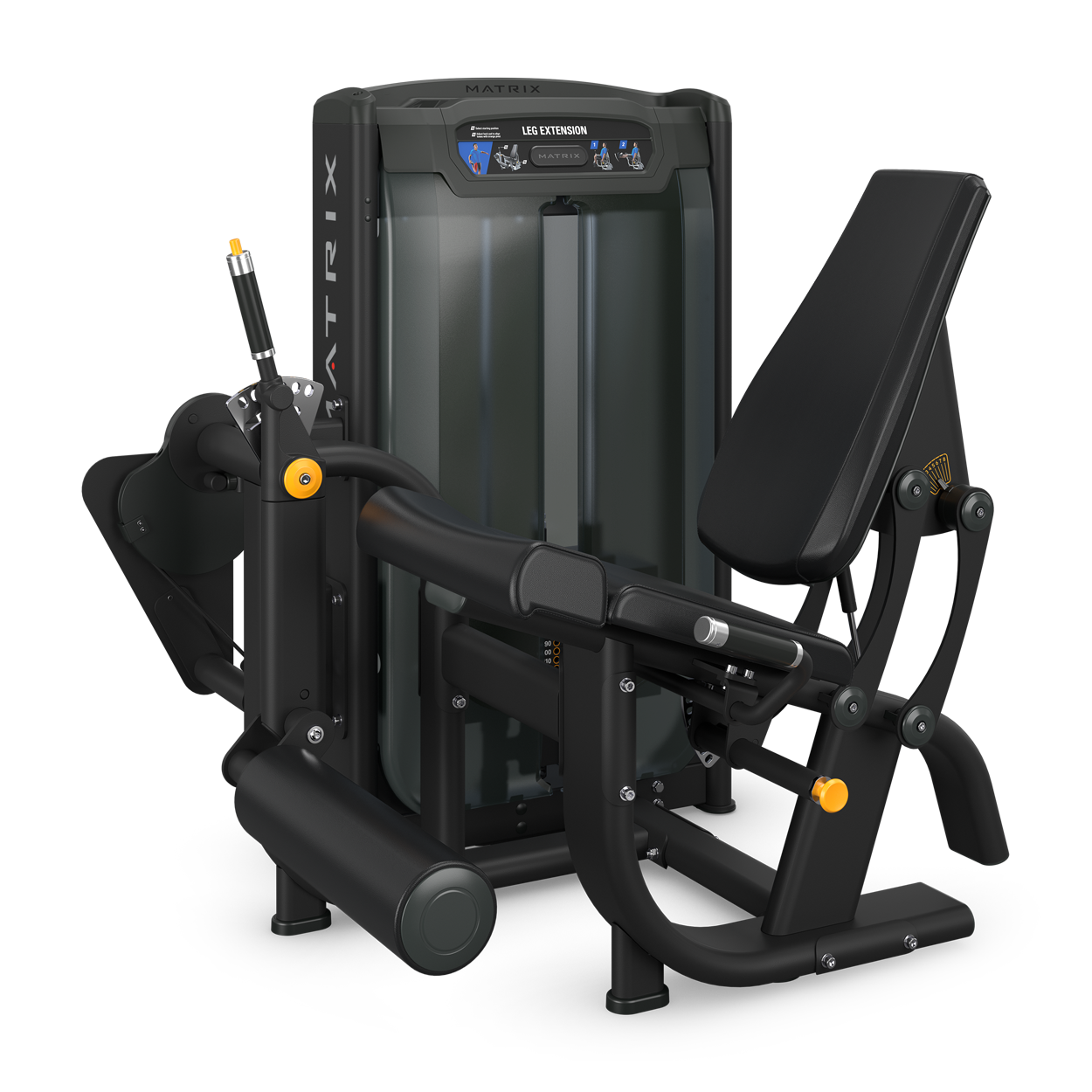 Matrix Ultra Series Leg Extension – Commercial Quad Strength Machine
