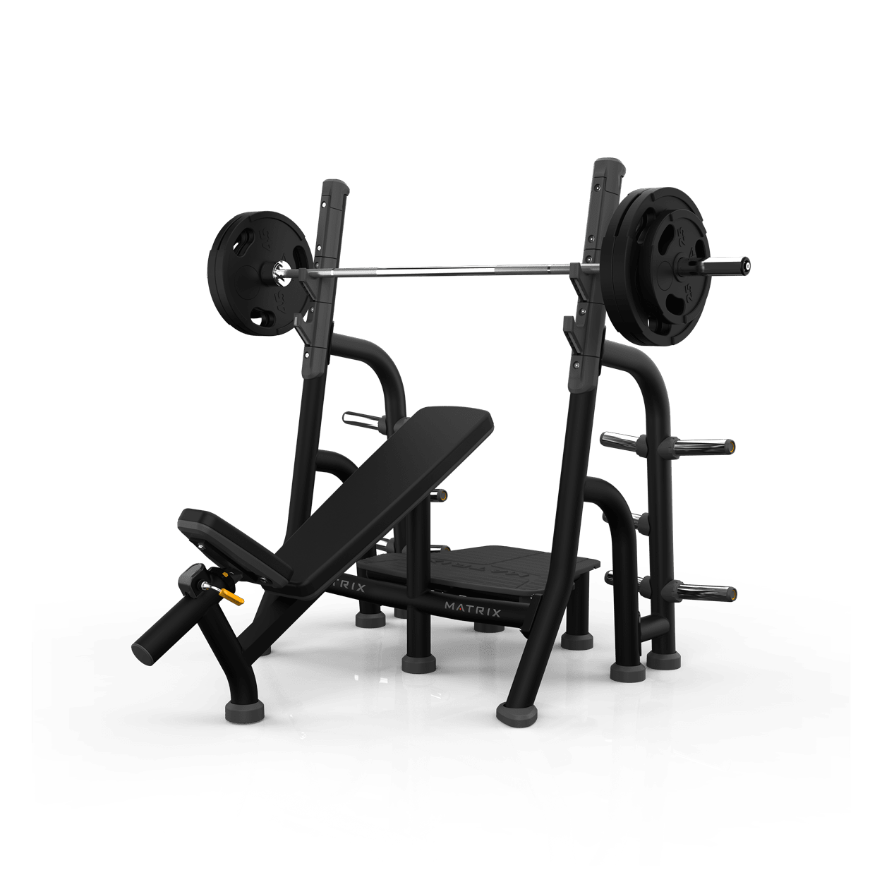 Matrix Magnum Series Olympic Incline Bench - Commercial