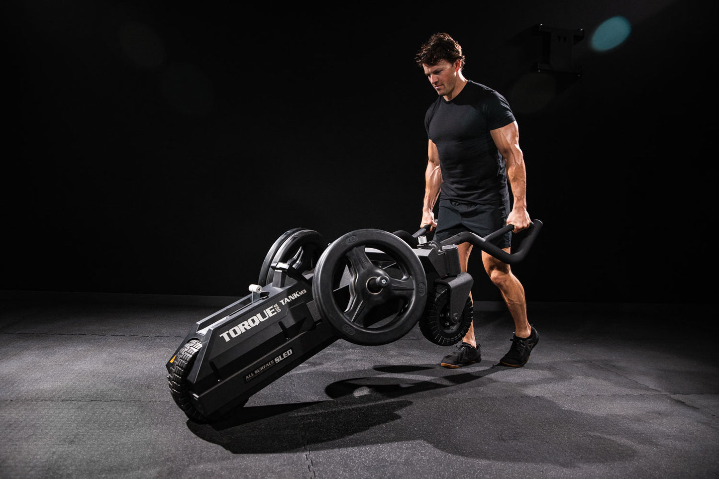TANK M3 – All‑Surface Motorised Push/Pull Sled with Magnetic Resistance & Digital Console