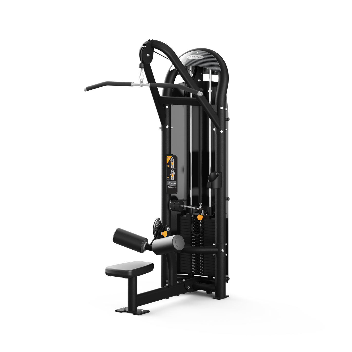 Matrix Aura Series Lat Pulldown – Commercial Lat Pulldown Machine