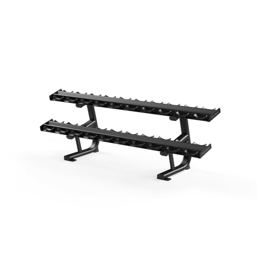Matrix 10 Pair Pro Style Dumbbell Rack – Commercial Strength