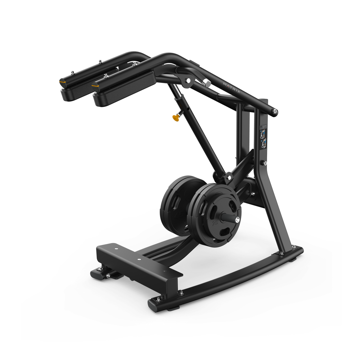 Matrix Plate Loaded Standing Calf – Calf Raise Machine