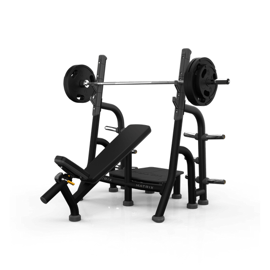 Matrix Magnum Series Olympic Incline Bench - Commercial