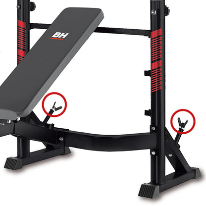 Optima Press G330B – Multi-Position Bench with Leg Extension, Curl & High Load Capacity