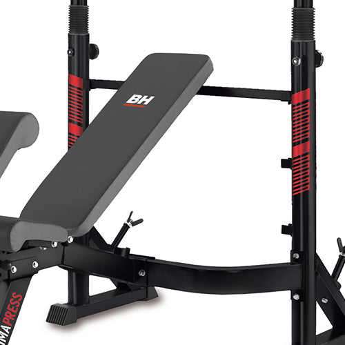 Optima Press G330B – Multi-Position Bench with Leg Extension, Curl & High Load Capacity