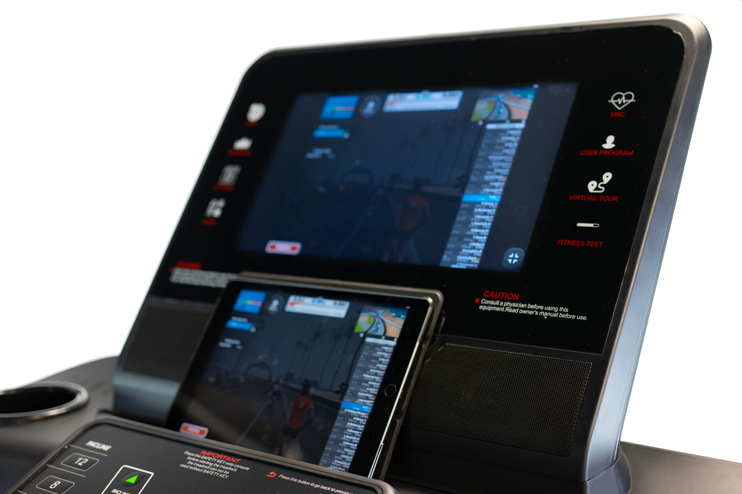 RS1200 Multimedia Treadmill – Training with Built-In Entertainment