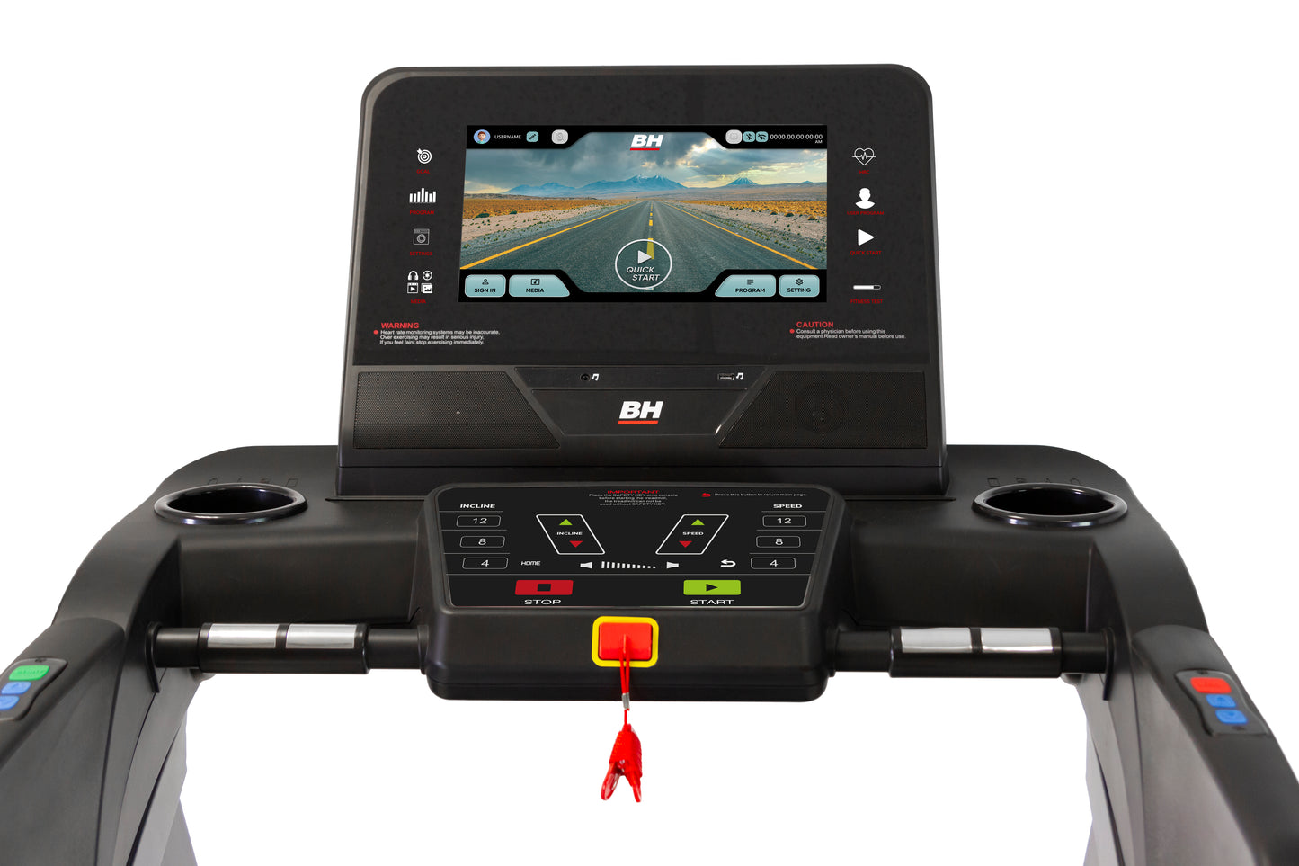 RS1200 Multimedia Treadmill – Training with Built-In Entertainment